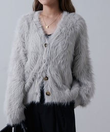 〖 新品 〗Lui's 2024AW シャギーカーディガン　Fサイズ 新品 〗Lui's 2024AW シャギーカーディガン Fサイズ Lui's