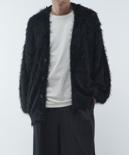 Lui's シャギーカーディガン　グレー Lui's シャギーカーディガン グレー Lui's（ルイス）の
