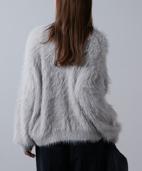 シャギーカーディガン（カーディガン/ボレロ）｜Lui's（ルイス）の