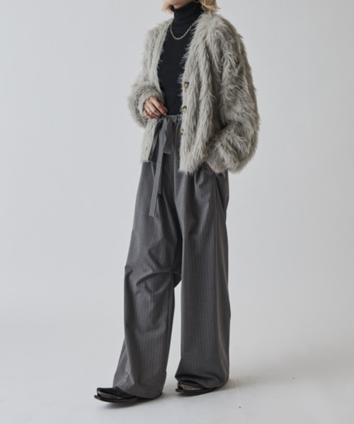 シャギーカーディガン（カーディガン/ボレロ）｜Lui's（ルイス）の