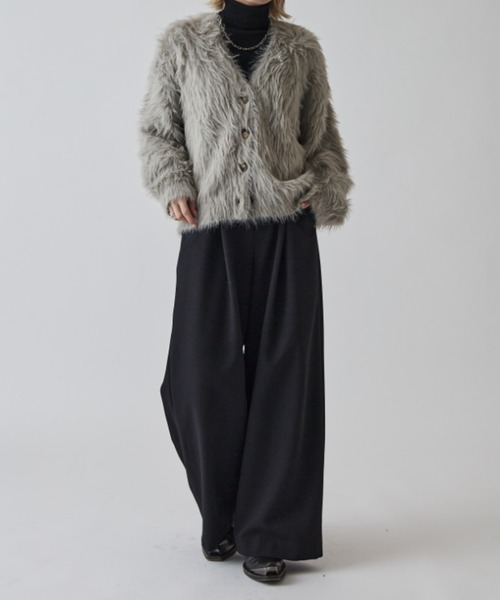 シャギーカーディガン（カーディガン/ボレロ）｜Lui's（ルイス）の