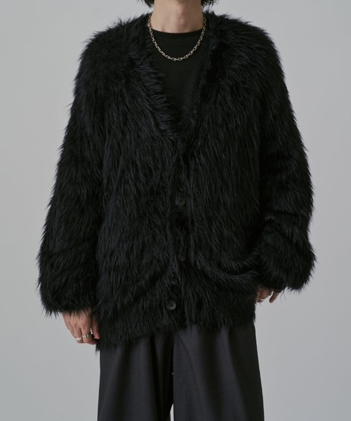 シャギーカーディガン（カーディガン/ボレロ）｜Lui's（ルイス