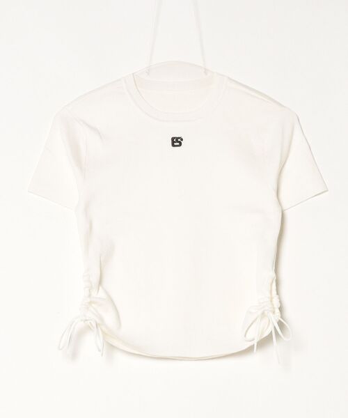 DOUBLE STANDARD CLOTHING(ダブルスタンダードクロージング)の「ドローストリング ニットトップス(ニット/セーター・レディース・オフホワイト/ブラック・FREE)」の17枚目の写真