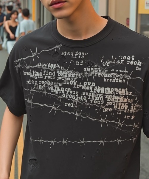 【激レア☆XXL相当】90s KEMURI PMA ダメージTシャツ 95612041b_8_d_500.jpg
