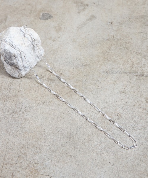 Magine(マージン)の「925 SILVER NAVAJO CHAIN NECKLACE 60cm:スターリング シルバー ナバホチェーン ネックレス(ネックレス・メンズ・シルバー・FREE)」の2枚目の写真