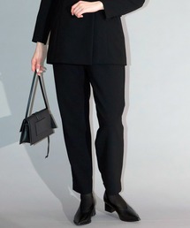 Ranerrh | フォーマルテーパードパンツ【喪服・礼服】【入卒式・結婚式】【セットアップ展開有】【オフィス/ビジネスにも使える】【正喪服】【秋冬用】(スーツパンツ)