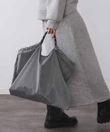 OPAQUE.CLIP | 【軽量/A4サイズ対応】ロープハンドルドロストBIGトートバッグ(トートバッグ)