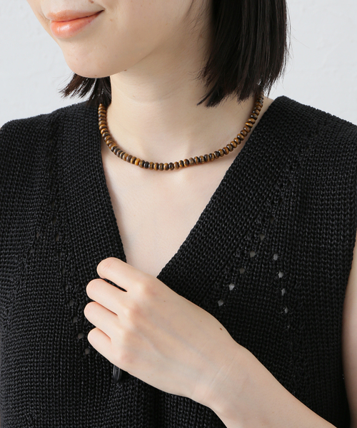 SHASHI(シャシ)の「SHASHI/シャシ Rioネックレス SH-N561(ネックレス・レディース・ブラウン・FREE)」の10枚目の写真