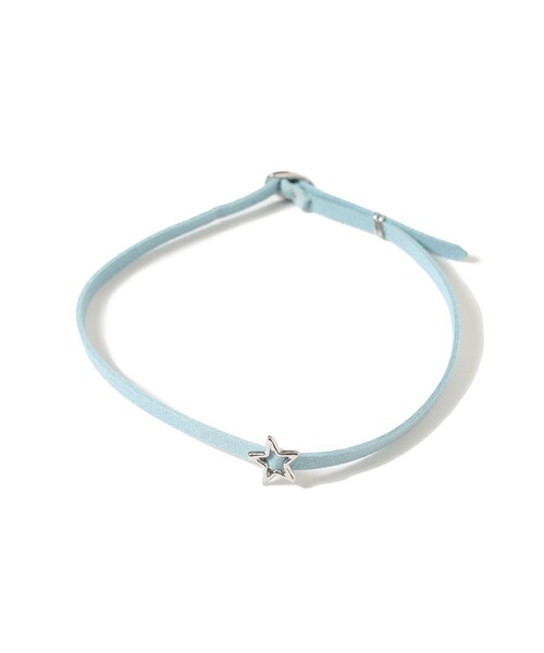 Ray BEAMS(レイビームス)の「フェイク スエード チョーカー(チョーカー・レディース・ダークブラウン/サックスブルー/グリーン系その他3・ONE SIZE)」の3枚目の写真