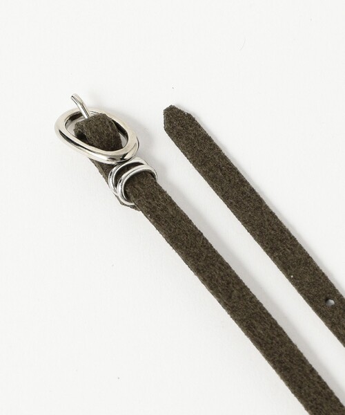 Ray BEAMS(レイビームス)の「フェイク スエード チョーカー(チョーカー・レディース・ダークブラウン/サックスブルー/グリーン系その他3・ONE SIZE)」の8枚目の写真