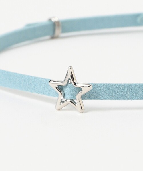 Ray BEAMS(レイビームス)の「フェイク スエード チョーカー(チョーカー・レディース・ダークブラウン/サックスブルー/グリーン系その他3・ONE SIZE)」の10枚目の写真