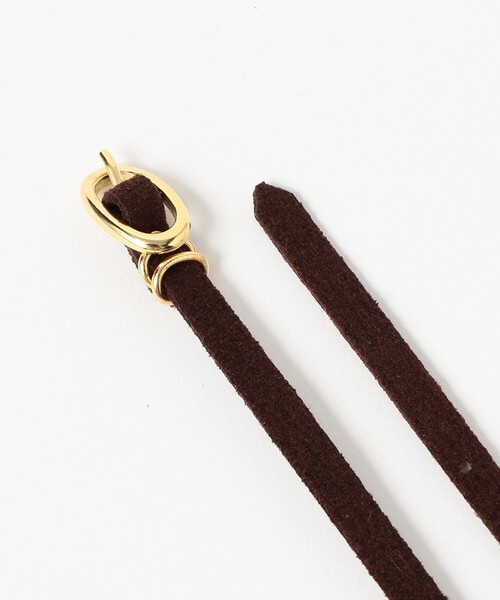 Ray BEAMS(レイビームス)の「フェイク スエード チョーカー(チョーカー・レディース・ダークブラウン/サックスブルー/グリーン系その他3・ONE SIZE)」の14枚目の写真