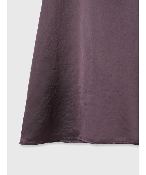anuans（アニュアンス）サテンアメスリワンピース mauve アニュアンス anuans サテンアメスリワンピース （MAUVE
