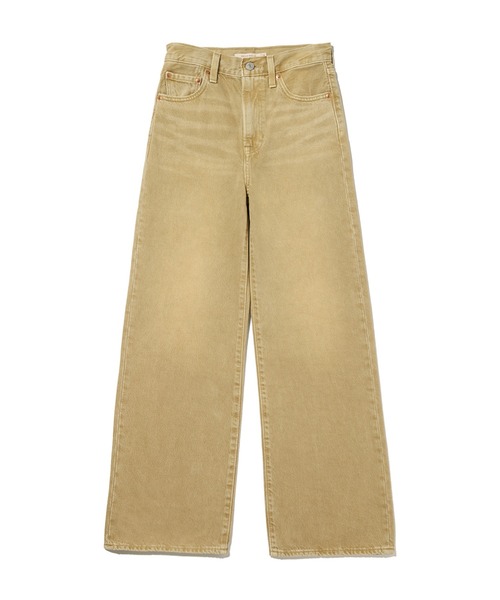 Levi's（リーバイス）の「Levi's/リーバイス RIBCAGE WIDE LEG ジーンズ ベージュ（デニムパンツ・レディース・ブラウン・23inch/24inch/25inch/26inch/27inch/28inch）」の7枚目の写真