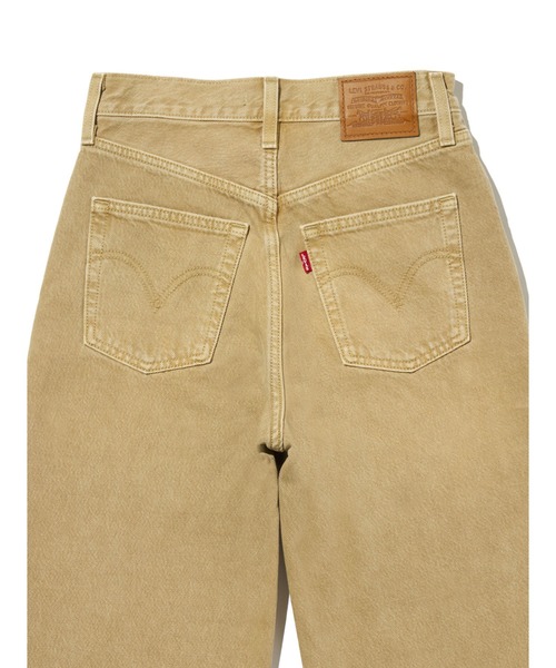 Levi's（リーバイス）の「Levi's/リーバイス RIBCAGE WIDE LEG ジーンズ ベージュ（デニムパンツ・レディース・ブラウン・23inch/24inch/25inch/26inch/27inch/28inch）」の12枚目の写真