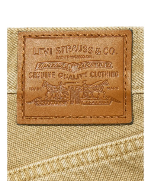 Levi's（リーバイス）の「Levi's/リーバイス RIBCAGE WIDE LEG ジーンズ ベージュ（デニムパンツ・レディース・ブラウン・23inch/24inch/25inch/26inch/27inch/28inch）」の15枚目の写真