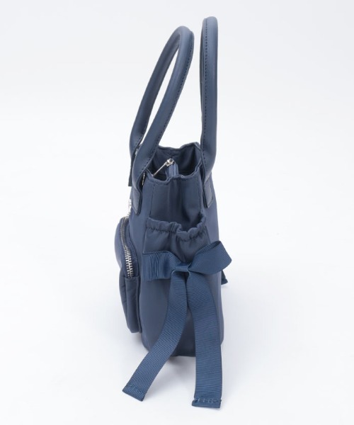 axes femme（アクシーズファム）の「リボン撥水ナイロンポシェット（ショルダーバッグ・レディース・グレイッシュベージュ/ネイビー・FREE）」の16枚目の写真