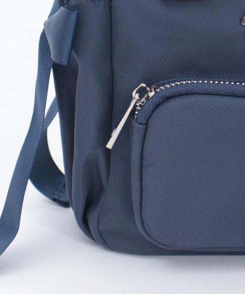 axes femme（アクシーズファム）の「リボン撥水ナイロンポシェット（ショルダーバッグ・レディース・グレイッシュベージュ/ネイビー・FREE）」の19枚目の写真