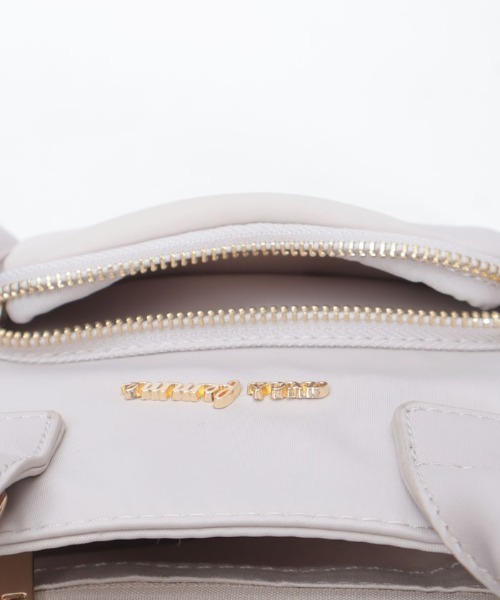 axes femme（アクシーズファム）の「リボン撥水ナイロンポシェット（ショルダーバッグ・レディース・グレイッシュベージュ/ネイビー・FREE）」の12枚目の写真