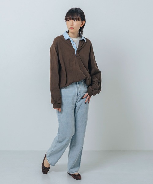 EVOL(イーボル)の「【ふかふか・軽量】アーモンドトゥフラットバレエ IZ5782(パンプス・レディース・ブラウン/レオパード/ブラック/シルバー・22.0cm/22.5cm/23.0cm/23.5cm/24.0cm/24.5cm/25.0cm)」の14枚目の写真