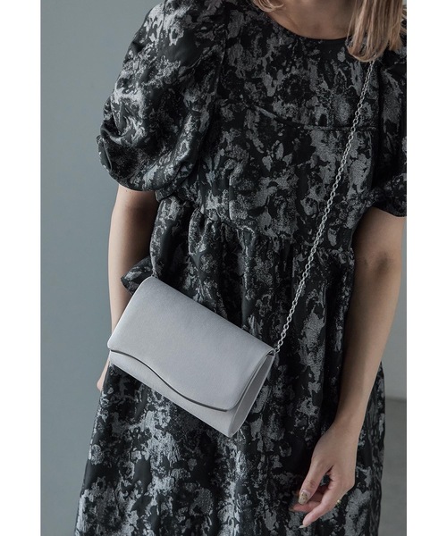 niana(ニアナ)の「サテンクラッチバッグ パーティーバッグ ミニ ショルダー 結婚式 二次会 成人式 同窓会 お呼ばれ フォーマル オケージョン(クラッチバッグ・レディース・ブラック/シルバー/ベージュ・FREE)」の9枚目の写真