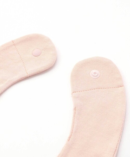 SLAP SLIP BABY(スラップスリップベビー)の「縁レースはしごレースリボンスタイベビー(スタイ/よだれかけ・キッズ・ホワイト/ピンク・FREE)」の9枚目の写真