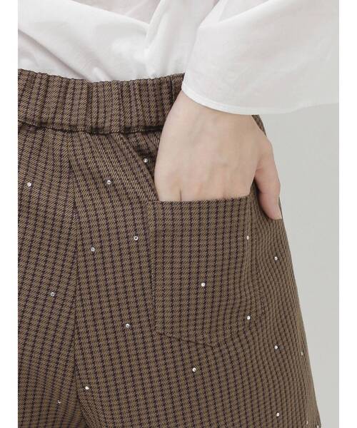 ラインストーンショートパンツ【セットアップ対応】（その他パンツ