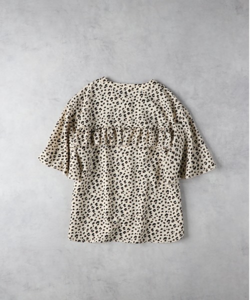 Right-on(ライトオン)の「HONEYSUCKLE ROSE(ハニーサックルローズ)【レディース】フリルブラウス(シャツ/ブラウス・レディース・ベージュ/ブラック/オフホワイト・M/L)」の10枚目の写真