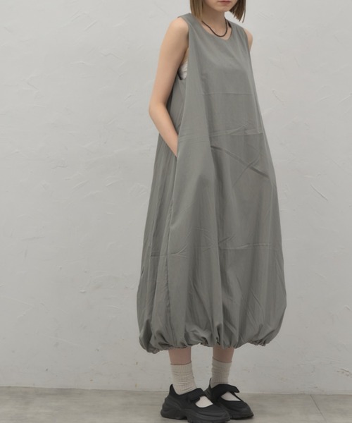 【新品】willfully バルーンロングワンピース バルーンロングワンピース（ワンピース）｜leimn（レイムン）の
