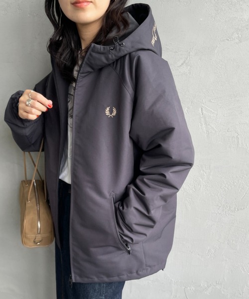 フレッドペリー　スタジャン　グレー FRED PERRY（フレッドペリー）｜ブルゾン（グレー系）一覧 - WEAR