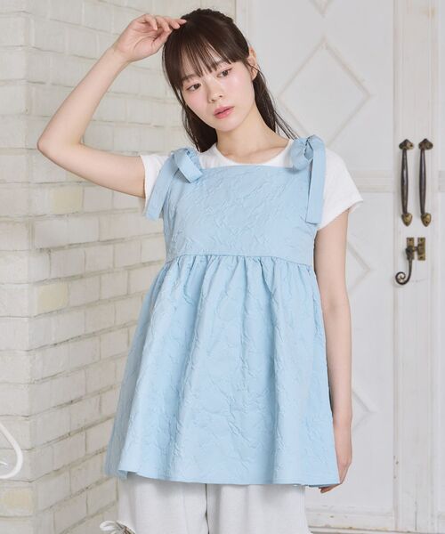近年✨ほぼ未使用 アルベロベロ ポシェット付ドッキングチュニック ぶたさん Ｆ 今週だけ！アルベロベロさくらんぼぶたちゃんリバーシブル