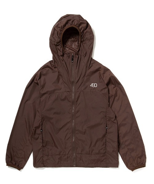 430(フォーサーティ)の「mj11001-LT WIND SHELL JACKET ウインドシェルジャケット(25-142)(ブルゾン・メンズ・ブラウン/ブラック/ホワイト/グレー・3/2/1/0)」の4枚目の写真