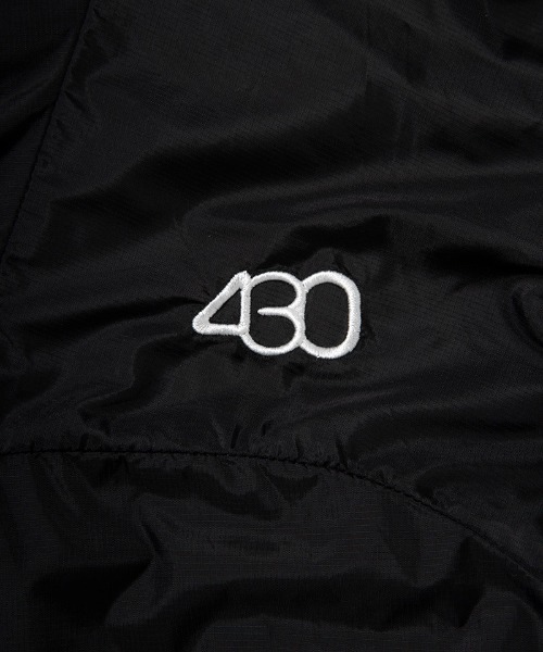 430(フォーサーティ)の「mj11001-LT WIND SHELL JACKET ウインドシェルジャケット(25-142)(ブルゾン・メンズ・ブラウン/ブラック/ホワイト/グレー・3/2/1/0)」の15枚目の写真
