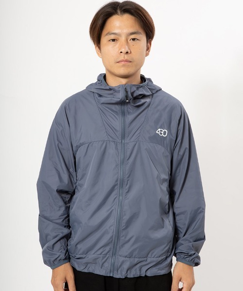 430(フォーサーティ)の「mj11001-LT WIND SHELL JACKET ウインドシェルジャケット(25-142)(ブルゾン・メンズ・ブラウン/ブラック/ホワイト/グレー・3/2/1/0)」の5枚目の写真