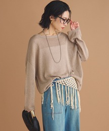 DOUX ARCHIVES（ドゥアルシーヴ）の「【名品・新色追加】ペーパーヤーンプルオーバー（ニット/セーター）」