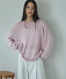 Doux archives | 【名品・新色追加】ペーパーヤーンプルオーバー(ニット/セーター)