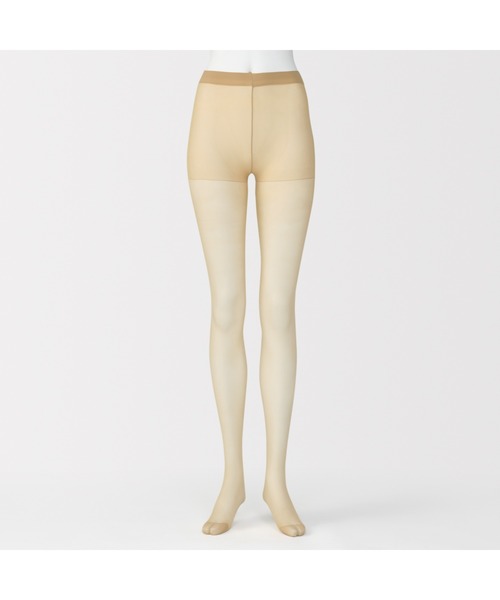 無印良品（ムジルシリョウヒン）の「婦人　サポートタイプ・２０デニール　ストッキング（３足組）（タイツ/ストッキング・レディース・ベージュ系1/ブラック/ベージュ系・L/M/XL/S）」の12枚目の写真