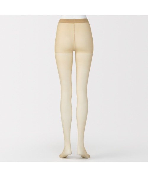 無印良品（ムジルシリョウヒン）の「婦人　サポートタイプ・２０デニール　ストッキング（３足組）（タイツ/ストッキング・レディース・ベージュ系1/ブラック/ベージュ系・L/M/XL/S）」の13枚目の写真