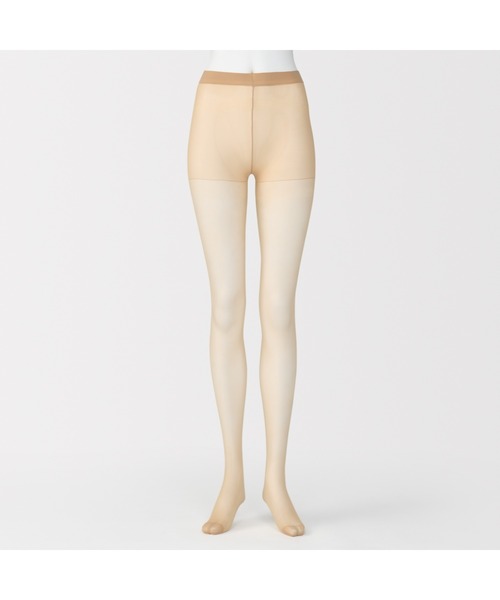 無印良品（ムジルシリョウヒン）の「婦人　サポートタイプ・２０デニール　ストッキング（３足組）（タイツ/ストッキング・レディース・ベージュ系1/ブラック/ベージュ系・L/M/XL/S）」の19枚目の写真