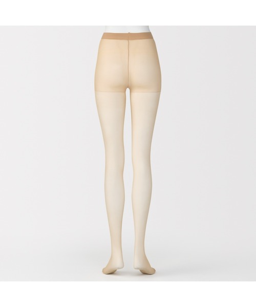 無印良品（ムジルシリョウヒン）の「婦人　サポートタイプ・２０デニール　ストッキング（３足組）（タイツ/ストッキング・レディース・ベージュ系1/ブラック/ベージュ系・L/M/XL/S）」の20枚目の写真