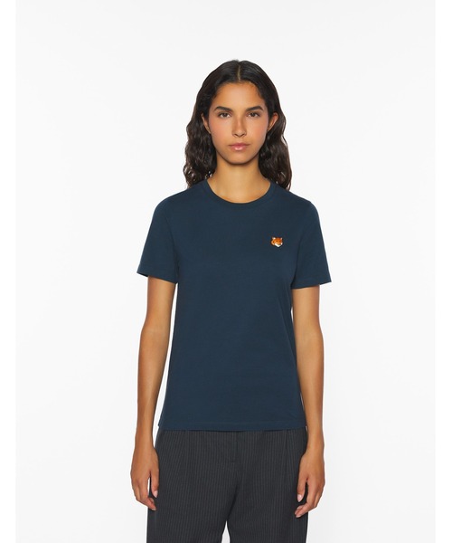 Maison Kitsune（メゾンキツネ）の「FOX HEAD REGULAR TEE-SHIRT（Tシャツ/カットソー・レディース・ブラック/ホワイト/ネイビー・L/M/S/XS）」の17枚目の写真