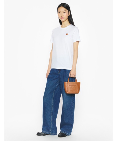 Maison Kitsune（メゾンキツネ）の「FOX HEAD REGULAR TEE-SHIRT（Tシャツ/カットソー・レディース・ブラック/ホワイト/ネイビー・L/M/S/XS）」の10枚目の写真