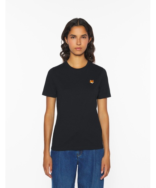 Maison Kitsune（メゾンキツネ）の「FOX HEAD REGULAR TEE-SHIRT（Tシャツ/カットソー・レディース・ブラック/ホワイト/ネイビー・L/M/S/XS）」の14枚目の写真
