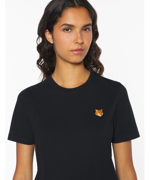 Maison Kitsune（メゾンキツネ）の「FOX HEAD REGULAR TEE-SHIRT（Tシャツ/カットソー・レディース・ブラック/ホワイト/ネイビー・L/M/S/XS）」の15枚目の写真