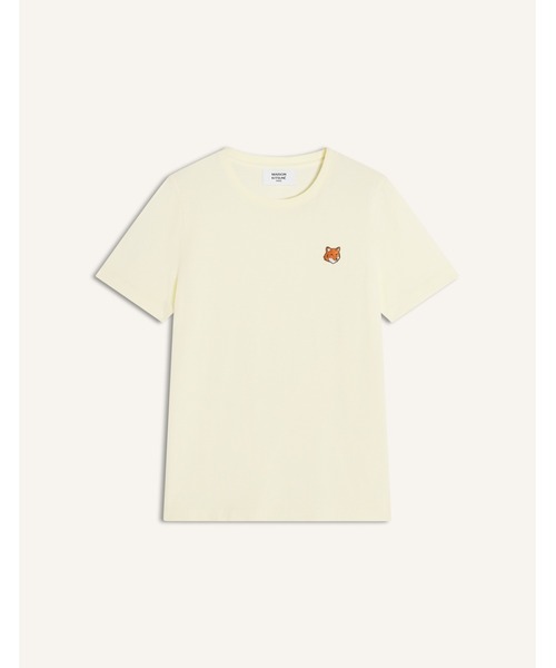 Maison Kitsune(メゾンキツネ)の「FOX HEAD REGULAR TEE-SHIRT(Tシャツ/カットソー・レディース・ブラック/ホワイト/ネイビー/ライトイエロー/ベージュ・L/M/S/XS/XL)」の11枚目の写真