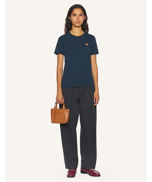 Maison Kitsune(メゾンキツネ)の「FOX HEAD REGULAR TEE-SHIRT(Tシャツ/カットソー・レディース・ブラック/ホワイト/ネイビー/ライトイエロー/ベージュ・L/M/S/XS/XL)」の21枚目の写真