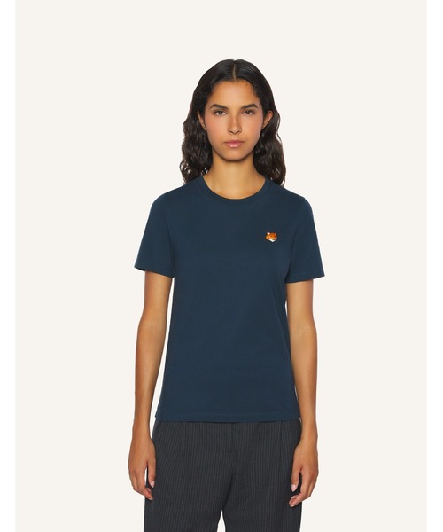 Maison Kitsune(メゾンキツネ)の「FOX HEAD REGULAR TEE-SHIRT(Tシャツ/カットソー・レディース・ブラック/ホワイト/ネイビー/ライトイエロー/ベージュ・L/M/S/XS/XL)」の22枚目の写真