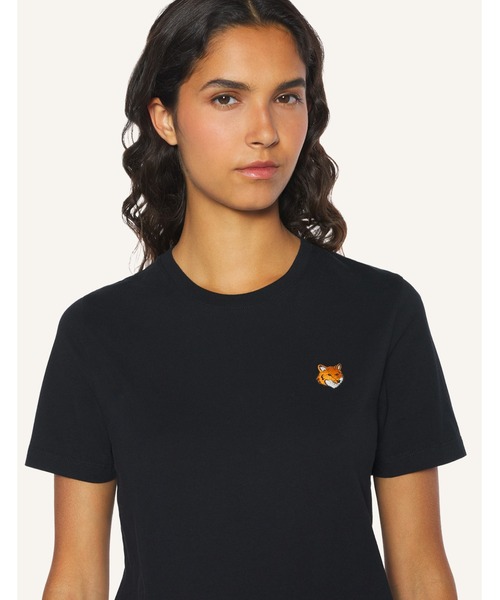 Maison Kitsune(メゾンキツネ)の「FOX HEAD REGULAR TEE-SHIRT(Tシャツ/カットソー・レディース・ブラック/ホワイト/ネイビー/ライトイエロー/ベージュ・L/M/S/XS/XL)」の18枚目の写真