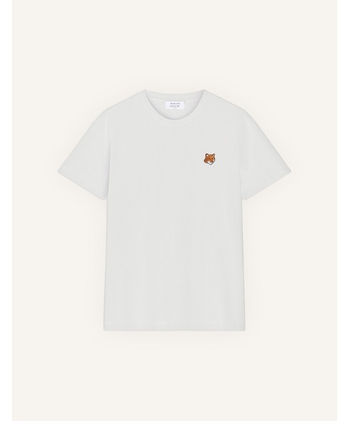 Maison Kitsune(メゾンキツネ)の「FOX HEAD REGULAR TEE-SHIRT(Tシャツ/カットソー・レディース・ブラック/ホワイト/ネイビー/ライトイエロー/ベージュ・L/M/S/XS/XL)」の12枚目の写真