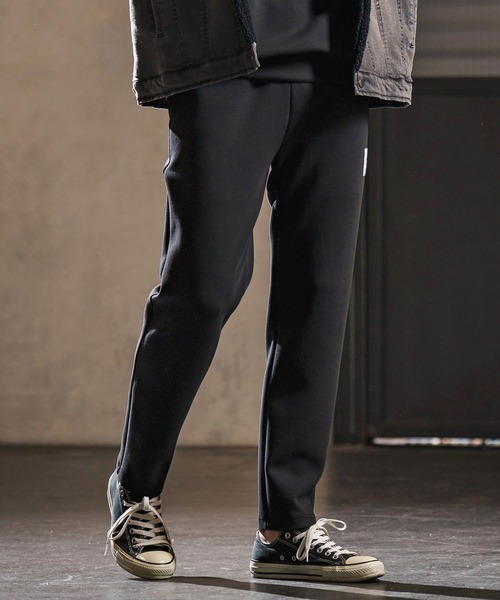wjk reluxe(ダブルジェーケーリラックス)の「mp13950-cardboard straight pants ストレートパンツ(WR25W-13)(その他パンツ・メンズ・ネイビー/ブラック/トップグレー・L/M/S)」の1枚目の写真